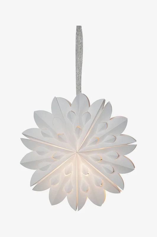 Star Trading - Paperitähti Clipp 40 cm - Valkoinen - Valotähdet - - Homeroom