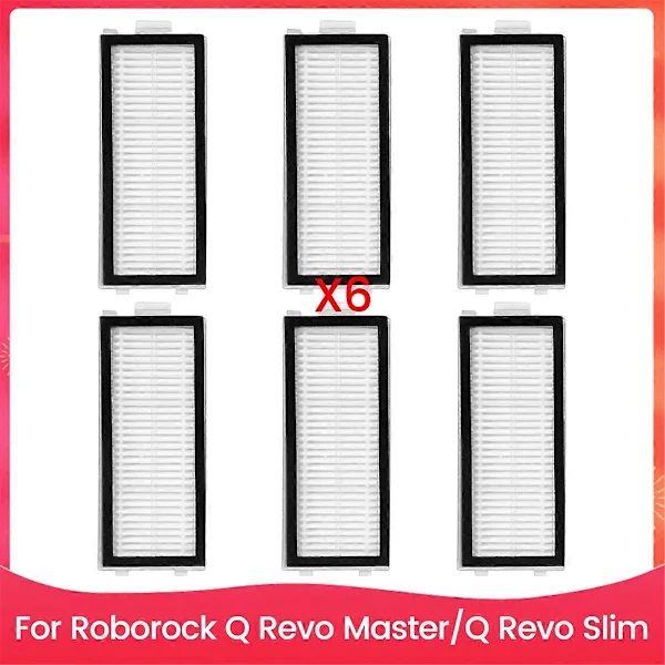 Hepa Filter Ersättningsdelar För Roborock Q Revo Master/Q Revo Slim Som Visat_tfrf