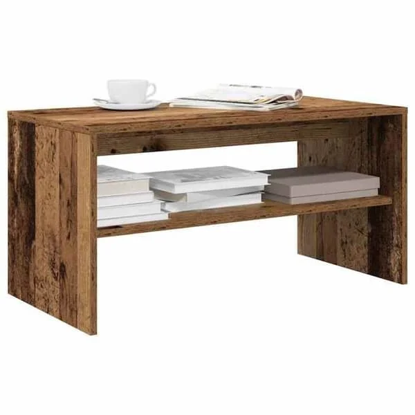 vidaXL TV-möbel gammalt trä 80x40x40 cm ingenjörsträ, TV-enhet, TV-konsol, TV-bänk, TV-möbel, möbel 859116
