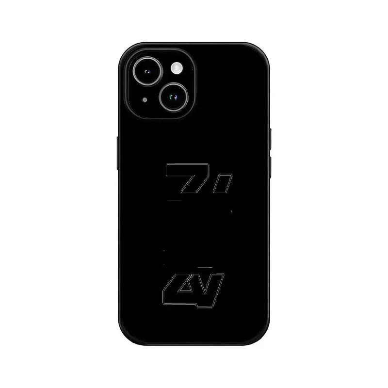 AliExpress - Coque de téléphone couleur argent pour iPhone 17 16 16e 15 14 13 12 11 Pro Max Plus, coque mate antichoc F-Fashion VOLTAIRE&ZADIG