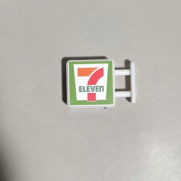 3D Magnetiske Køleskabsklistermærker, Dagligvarebutiksmagneter, Belyste Skilte, Ornamenter, Sams Supermarked, Lysende Lyskasse, Dekorativ 