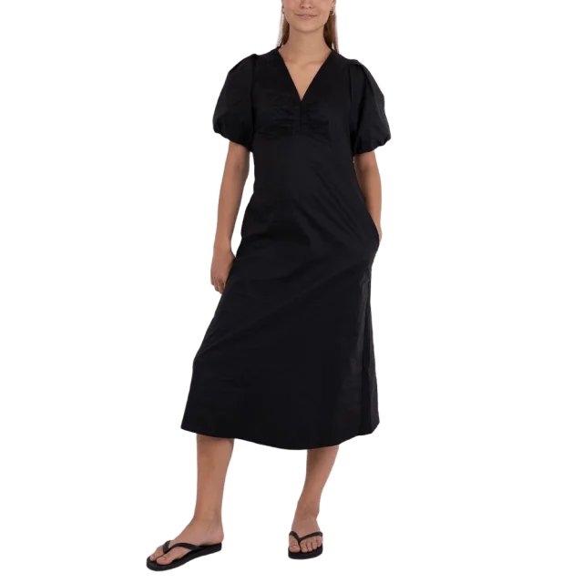 Neo Noir Illana Poplin Dress Klänningar Dam Svart 36