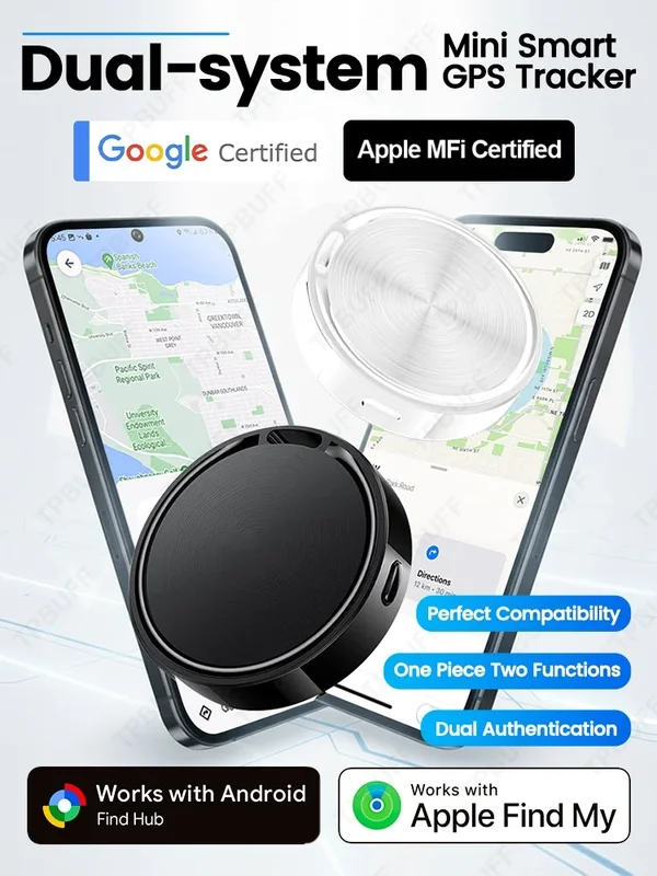 AliExpress - Dual System Google Antilost Tag GPS-Tracker Tragbarer GPS-Tracker Fahrrad GPS-Standort-Tracker GPS Kinder-Locator GPS für Motorrad