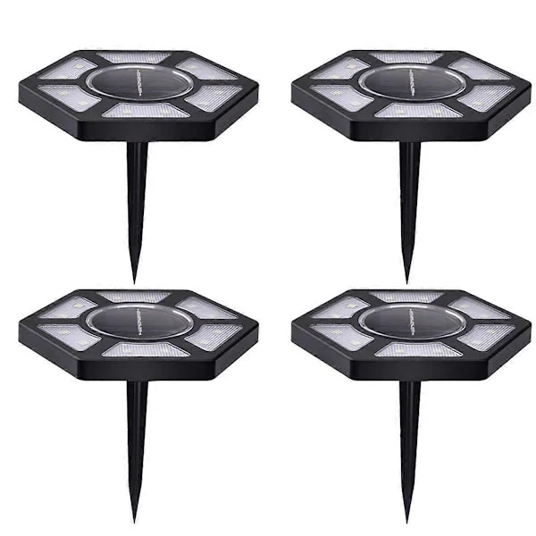 Solcellslampa för mark - Utomhus Solcellslampa Automatisk Sensor Trädgårdslampa Gräsmatta Landskapslampa
