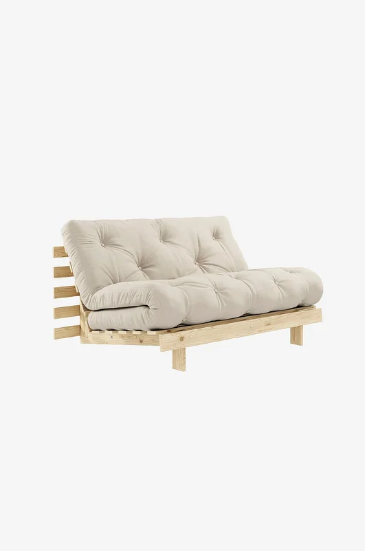 Karup - Sovesofa Roots 140 Rå bund - Beige - Sovesofaer - Fra Homeroom