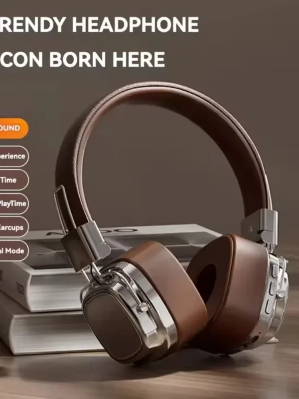 AliExpress - 2025 Neue 5,3 faltbare drahtlose Bluetooth-Headsets Headset Gamer Choice Retro Over-Ear-Kopfhörer DJ Stereo-Sounds Bluetooth