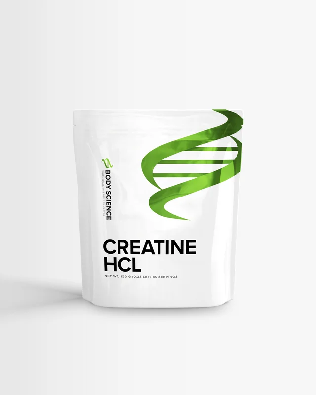 Body Science Creatine HCl - 150g - Unflavoured - Kreatiini, Lisäravinteet