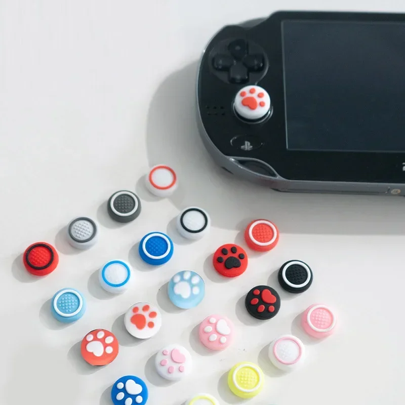 AliExpress - 4 stücke Silikon Weiche Thumb-Stick Grip Cap Joystick Abdeckung Für Sony PlayStation Psvita PS Vita PSV 1000 Fat/2000 schlank Schutz Fall