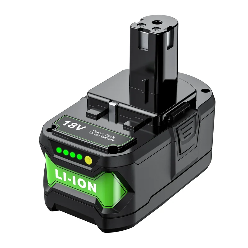 AliExpress - Für Ryobi 18V Akku 6A 9A Lithium-Ionen-Akku Ersatzakku für Ryobi P108 P107 P109 Elektrowerkzeug-Akku