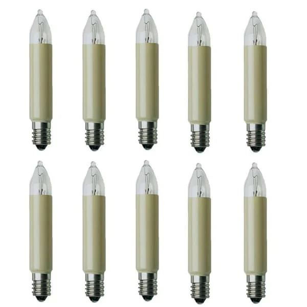 Glödlampa - LED-glödlampa - Halogenlampan Shuohui - E10-lampa
