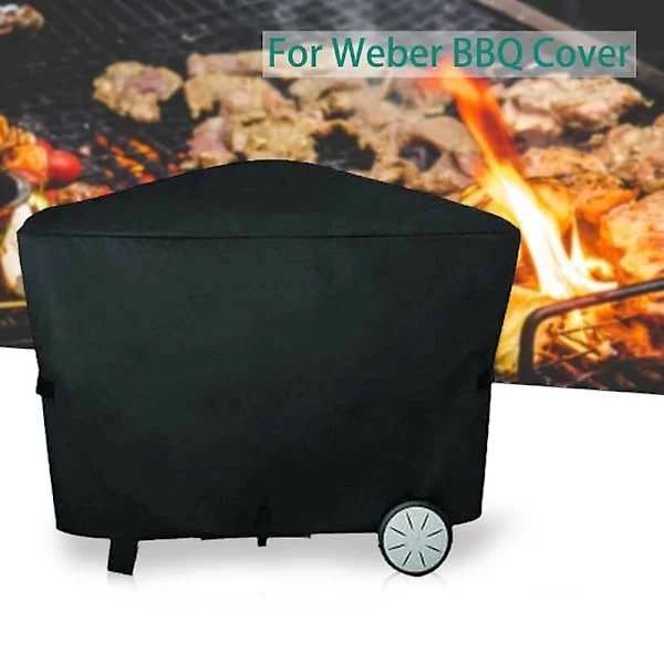 BBQ Grill Dæksel til Weber Q2000 Q3000 BBQ Dæksel Udendørs Grill Tilbehør Støvsikkert Vandafvisende Regnbeskyttende Dæksler