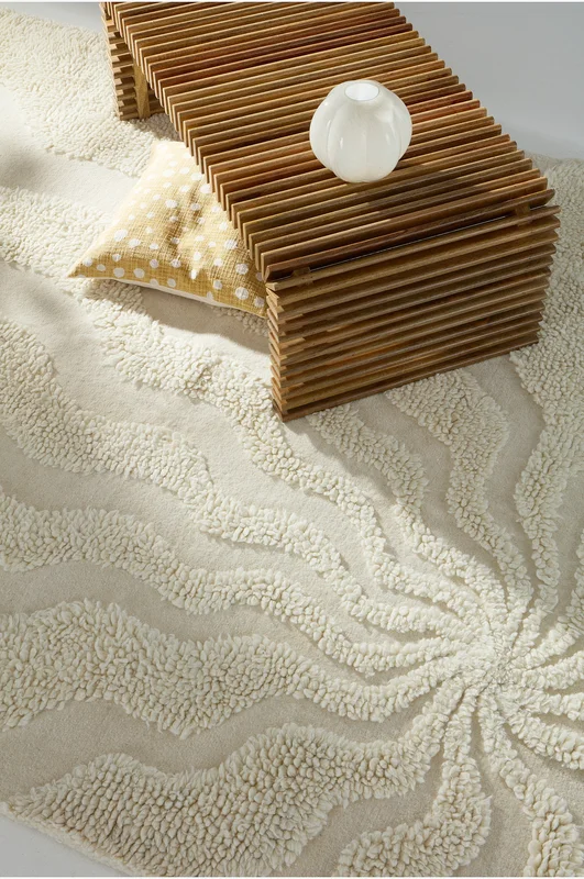 Jotex - Ullteppe 200x300 Cm Ull/Ull Natural LUISA - Kjøp Ulltepper hos Jotex