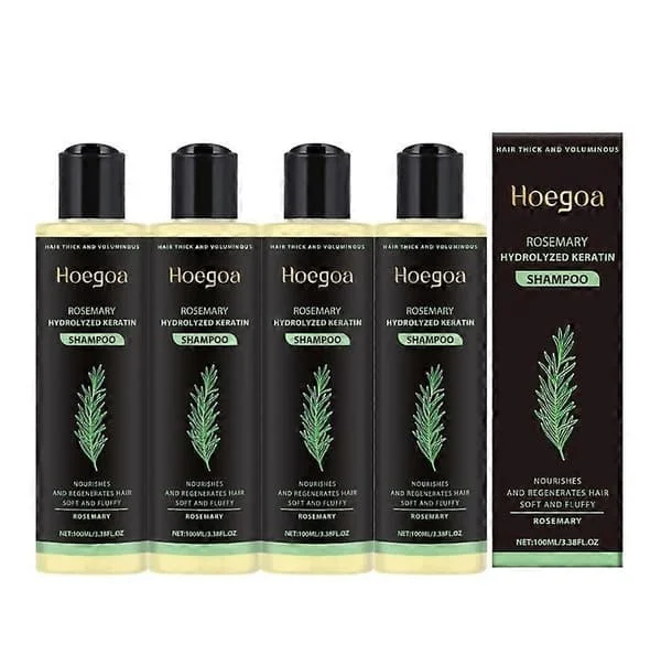 1-5x Tgideas Rosemary Anti-Hair Loss Shampoo + Caviar Hair Mask Sett, Øk Hårvekst, Kontroller Olje & Flass