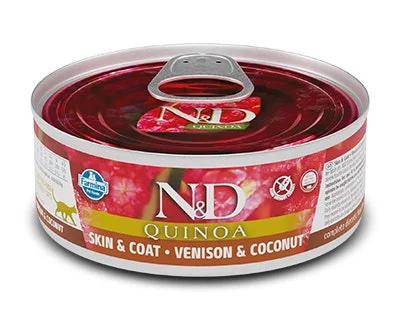 Farmina Natural & Delicious Quinoa Skin & Coat Cervo E Cocco Per