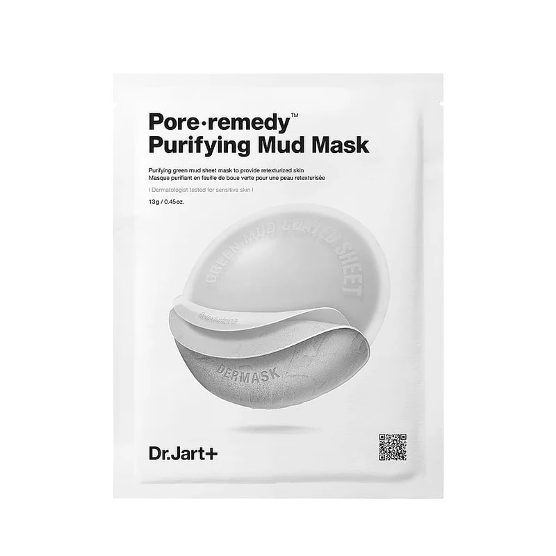 Dr.Jart+ Dermask Pore·remedy Purifying Mud Mask 13 g, Hudpleje, Masker, Sheet Masker
