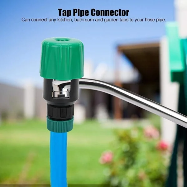 1 stk Kranforbindelse Universal Kran Hageslange Rørtilkobling Kjøkkenkran Adapter Vanningsverktøy Adapter W