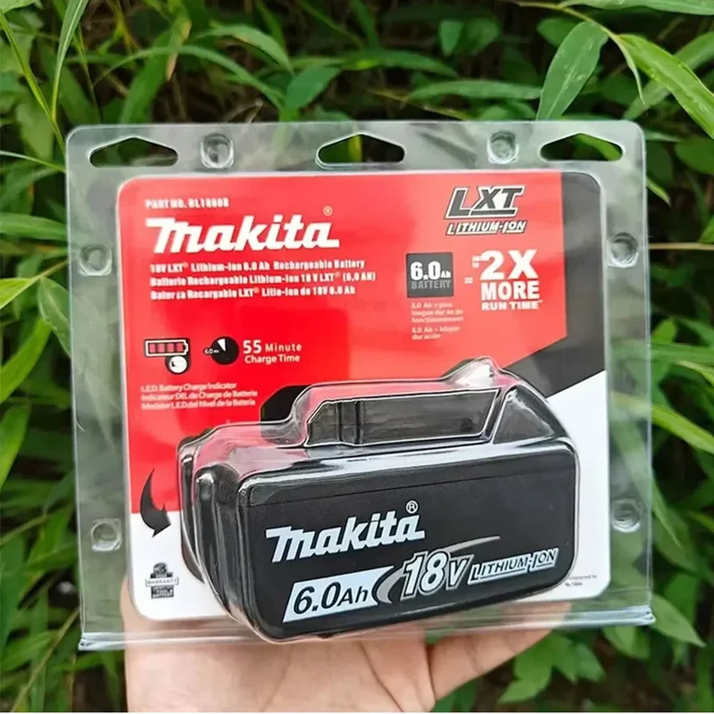 AliExpress - Original Makita 18V Akku 6Ah, mit Akku-Anzeige, wiederaufladbarer Makita-Akku, BL1830 BL1840 BL1850 Elektrowerkzeug-Akku