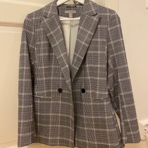Rutig kavaj blazer