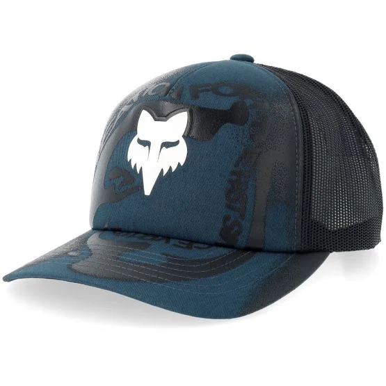Fox - Sininen trucker Lippis - Vision Deep Cobalt Trucker @ Hatstore