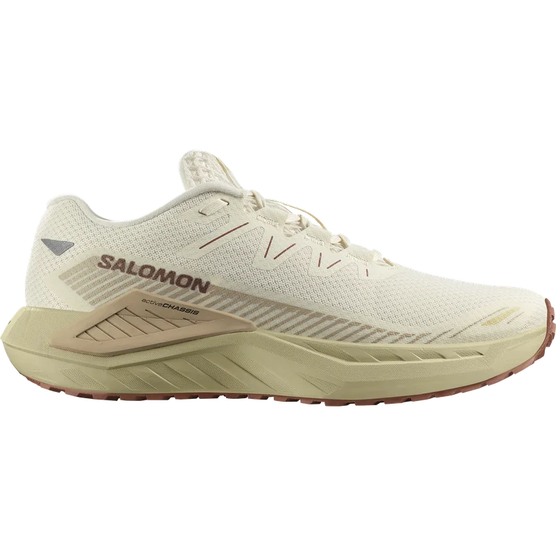 Salomon - Men's Gravel Running Shoes Drx Defy Grvl - Vanilla Ice / Green Haze - 8