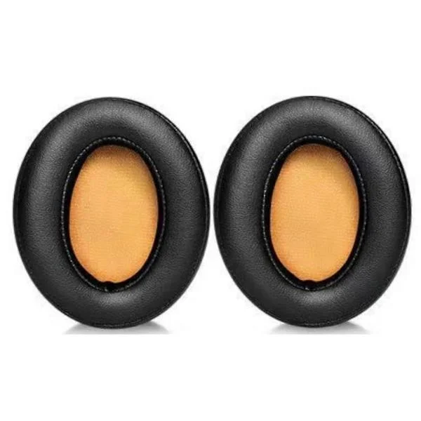 Erstatningsøreputer for Sennheiser Momentum 2.0 (Momentum 2, M2), HD1 Around-Ear hodetelefoner, lydisolerende skum med høy tetthet, laget av lær - 