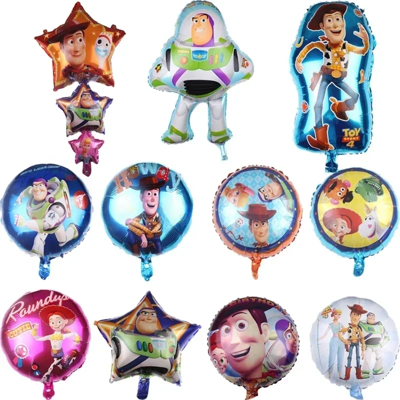 AliExpress - 1 stks Toy Story Ballonnen Buzz Lightyear Woody Folie ballon kinderen Verjaardagsfeestje Decoratieve BallonnenBoy Ballonnen