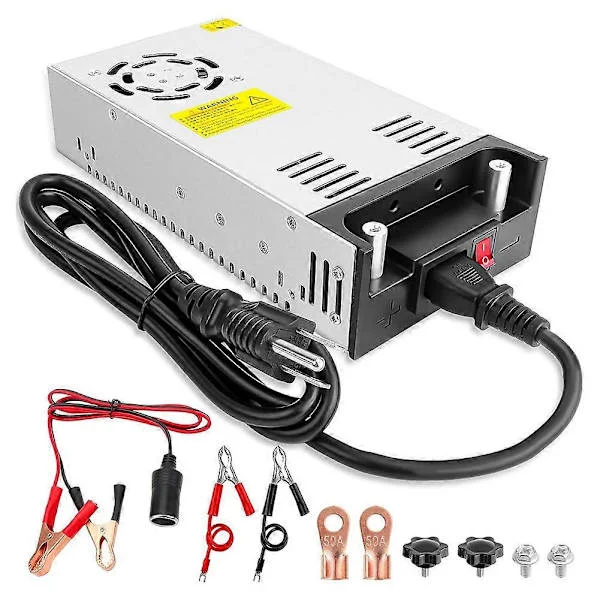 DC 12V 50A 600W kytkentävirtalähdesarja, kytkentämuunnin 110 AC - 12 voltin DC-muunnin