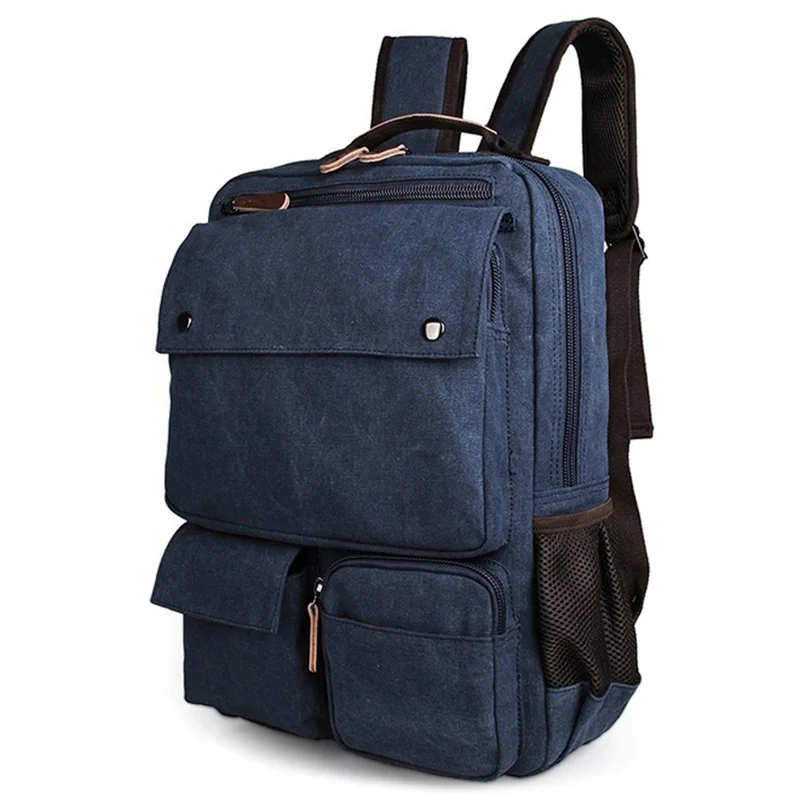 Mochila compacta vaquero azul para hombres - Mochilas