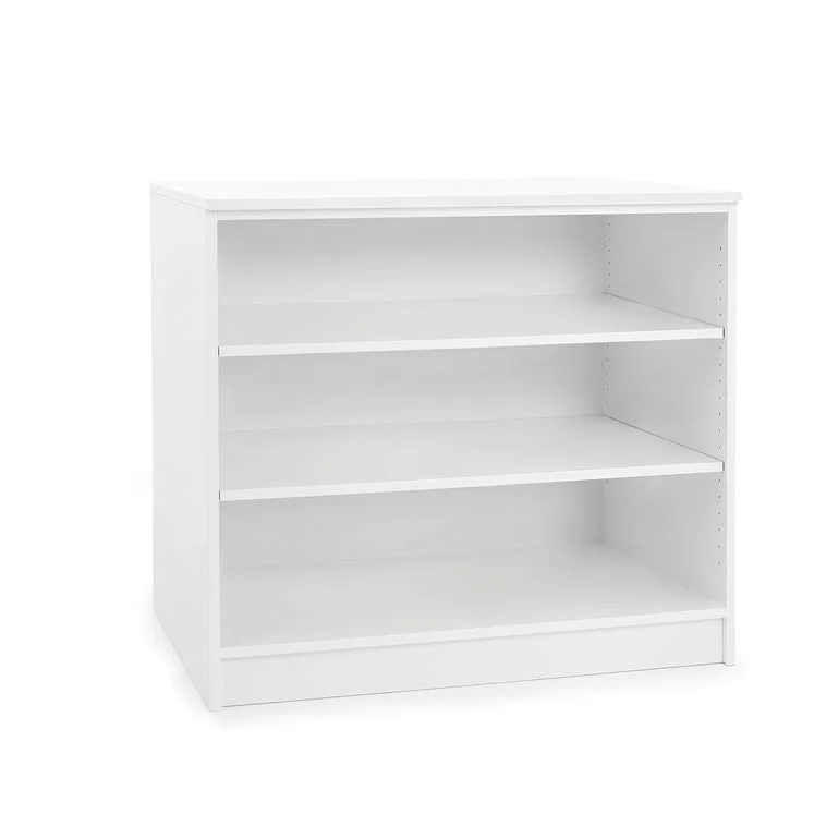 Low bookcase THEO, 900x1000x580 mm, white