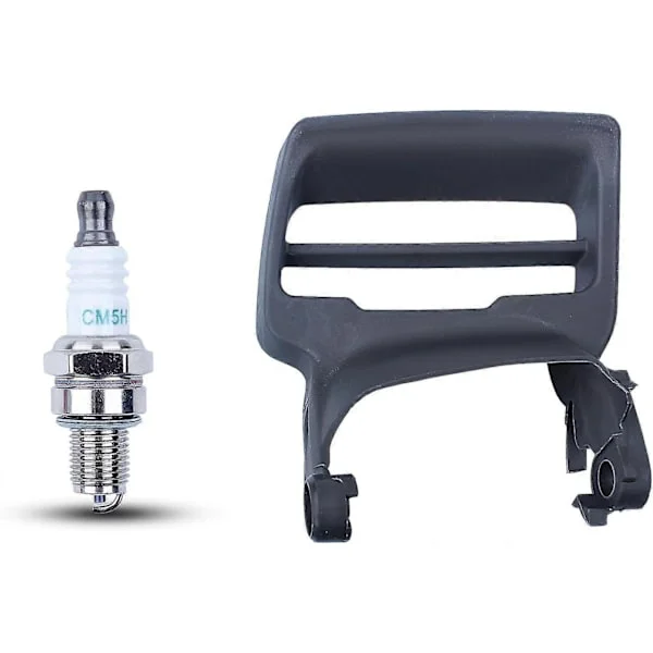 Kedjebromshandtagsskydd för Husqvarna 550XP 550 XP 550 XPG Motorenhet med Tändstift, Ersätter 522677501