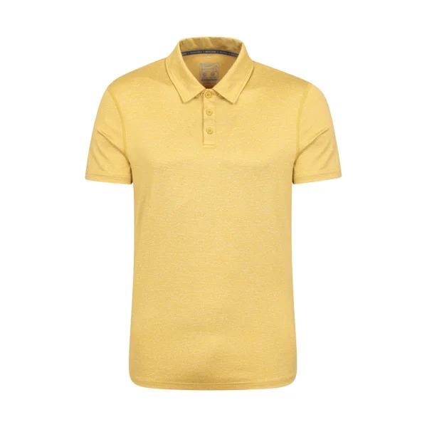 Mountain Warehouse Agra Stripet Poloskjorte Menn XXL Gul