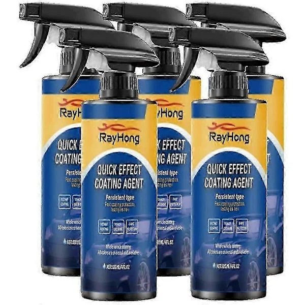 2025 Ny Bil Coating Spray, 3 i 1 Multifunktionell Snabbtverkande Coating Agent [D]