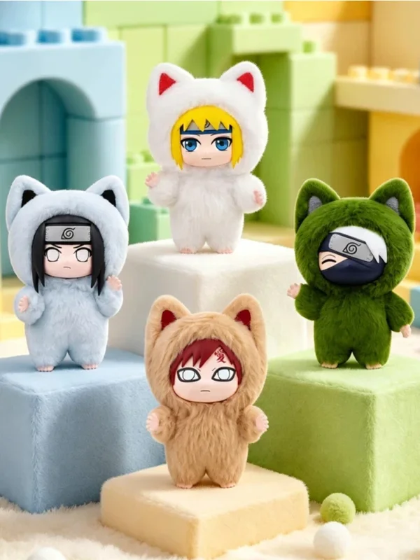 AliExpress - Genuin EAKI Naruto Shippuden Cat Paradise Blind Box Plush Doll Figure Anime Periphery Cute Bag pendant Keychain Mystery box Gift