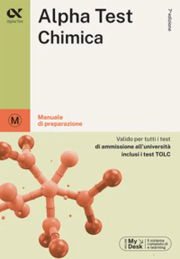 Alpha Test chimica. Per i test di ammissione all'università. Ediz. MyDesk. Con Contenuto digitale per download e accesso online Stefania Provasi