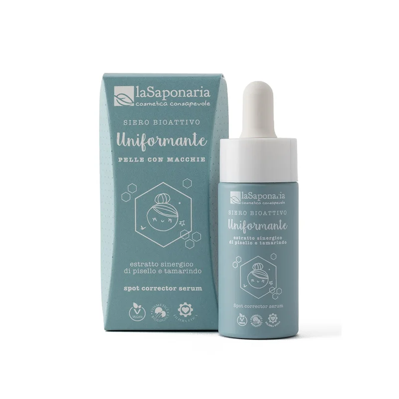LA SAPONARIA Costituzionale Viso Siero bioattivo uniformante 15ml - Siero viso antimacchie