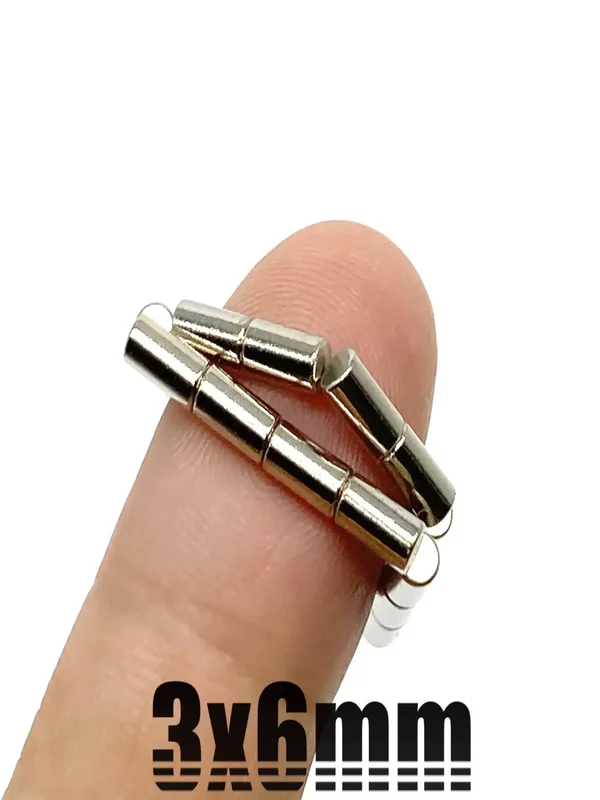 AliExpress - 50 ~ 2000 Stück 3 x 6 mm Magnet rund kleine Wissenschaft Büro Whiteboard Handwerk Diy Kühlschrank Kühlschrank 3 x 6 mm Zubehör