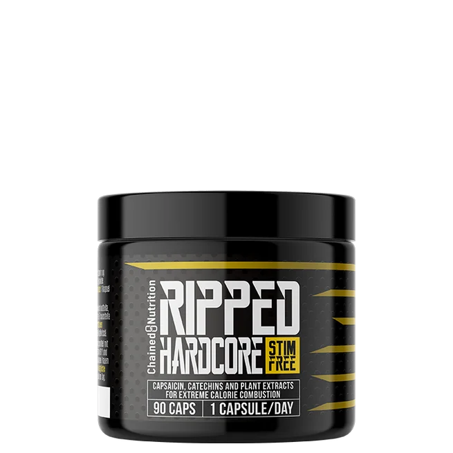 Chained Nutrition Ripped Hardcore Stimfree Rasvanpolttaja 90 kapselia