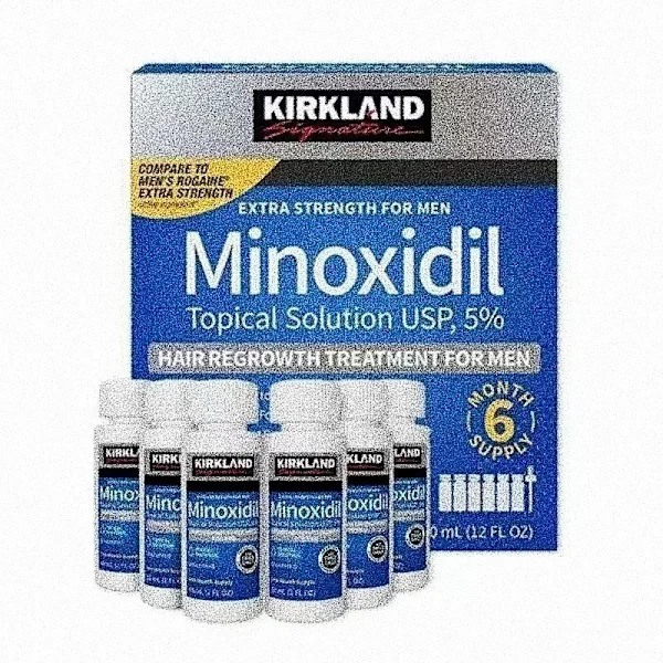 Kirkland Minoxidil 5% hårtapsspray 6*60ml (unisex)
