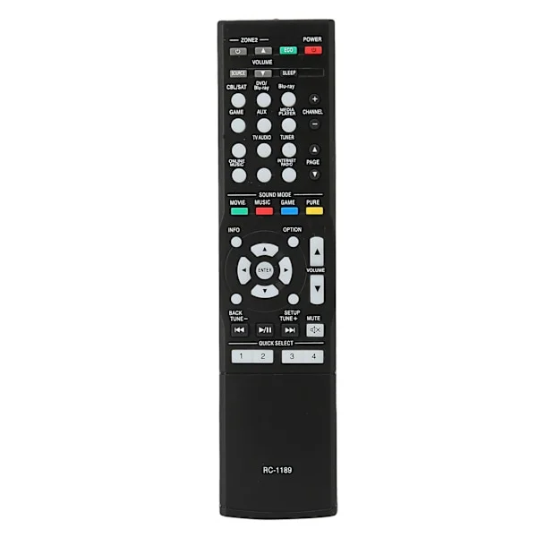 Denon AV Receiver Fjärrkontroll AVRS720W AVRS700W RC1181 AVRS710W AVRX1100W AVRX1200W