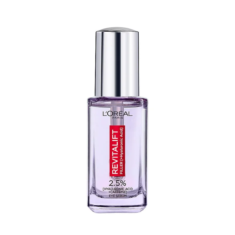 L'Oréal Paris Revitalift Filler 2,5% Hyaluronic Acid Eye Serum 20 ml, Hudpleje, Ansigtspleje, Øjencreme