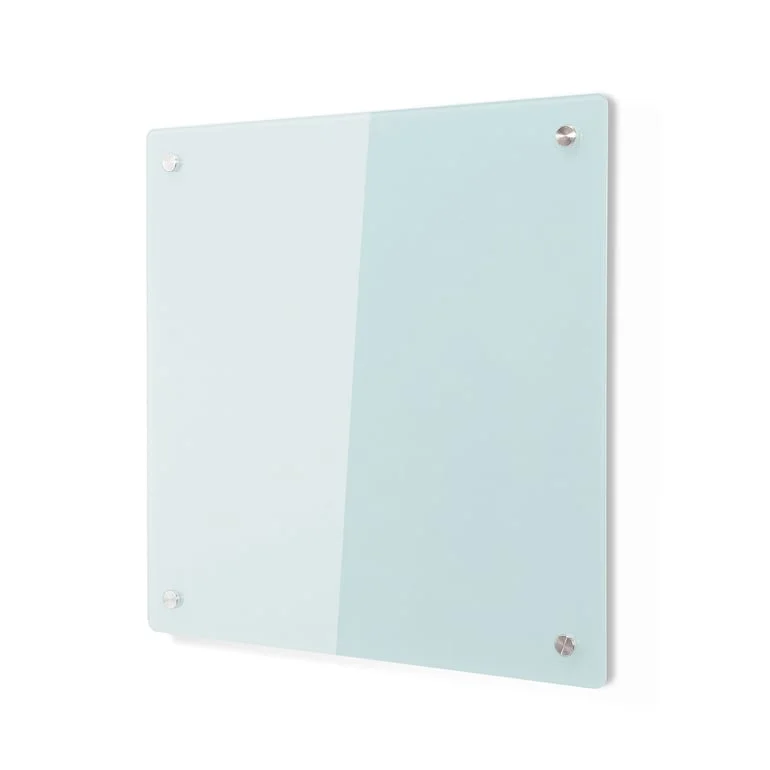 Magnetic glass board WRITE-ON , 500x500 mm, white