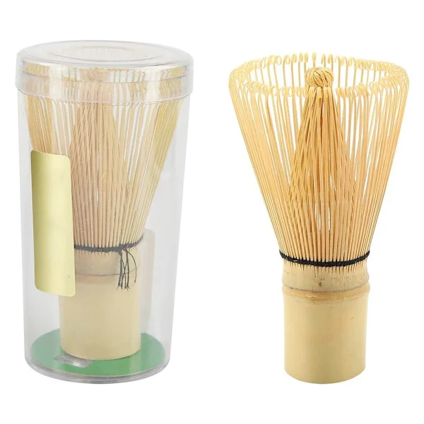Bambus Whisk Matcha Børste Matcha Whisk Matcha Sæt Bambus Whisk til Matcha Te Naturlig Bambus Te Whisk Chasen Tilberedning af Matcha