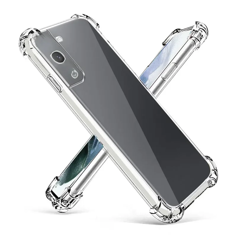AliExpress - Schokbestendig Silicone Soft Case Voor Samsung Galaxy S24 S23 FE S22 Ultra S21 S20 FE Note 20 Ultra S10 S9 S8 10 Plus 9 8 Back Cover