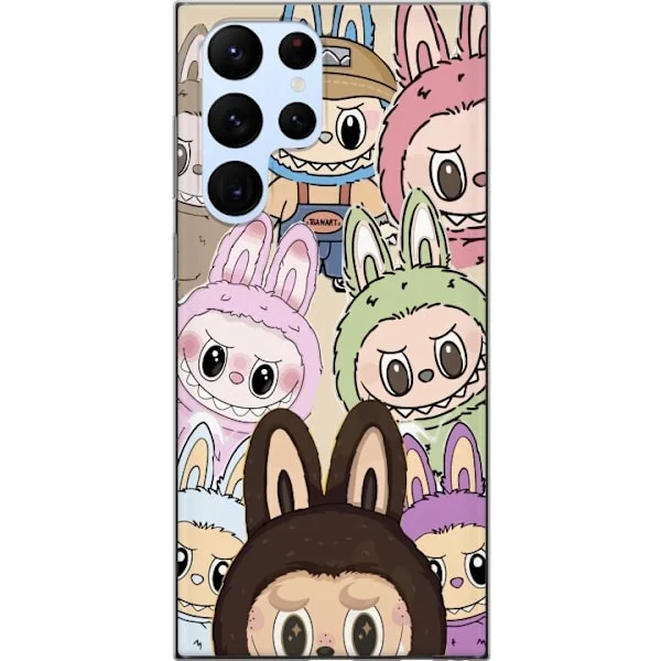 Kompatibelt Mobilskal till Samsung Galaxy S22 Ultra 5G The Monster Edition Samlarfigur Anime