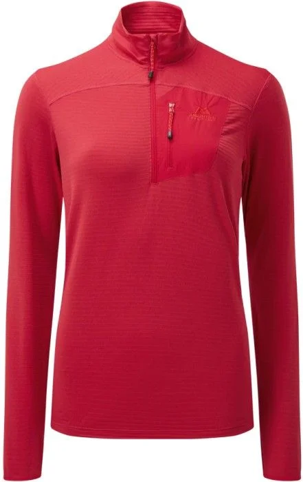 Mountain Equipment Lumiko Zip T naisten fleecepaita, Capsicum Red