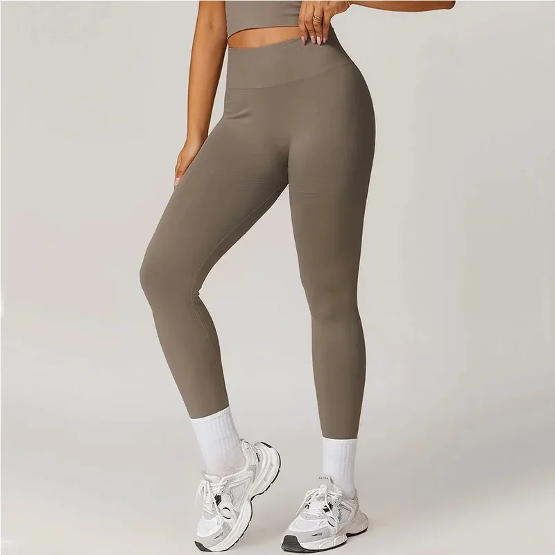 AliExpress - Leggings de fitness taille haute sans couture pour femme, pantalon de course et de yoga, leggings de lit, collants de gym énergétiques, 