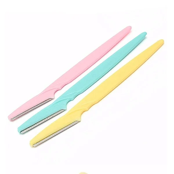 Ögonbrynskniv / Rakkniv för ögonbryn etc 3-pack