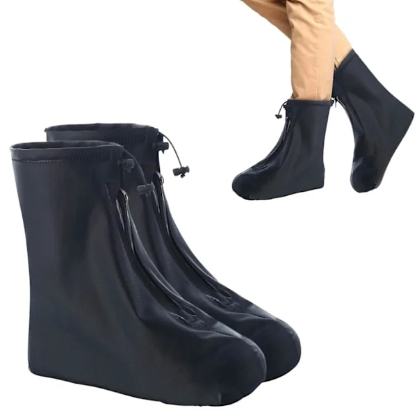 Waterproof shoe covers, rainproof shoe covers, reusable non-slip shoe covers