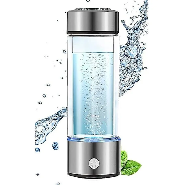 Hydrogen Generator Vannflaske, Ekte Molekylært Hydrogenrik Vann Generator Ioniser Maker Maskinflaske med Spe Chamber Technology Hydrogenvann