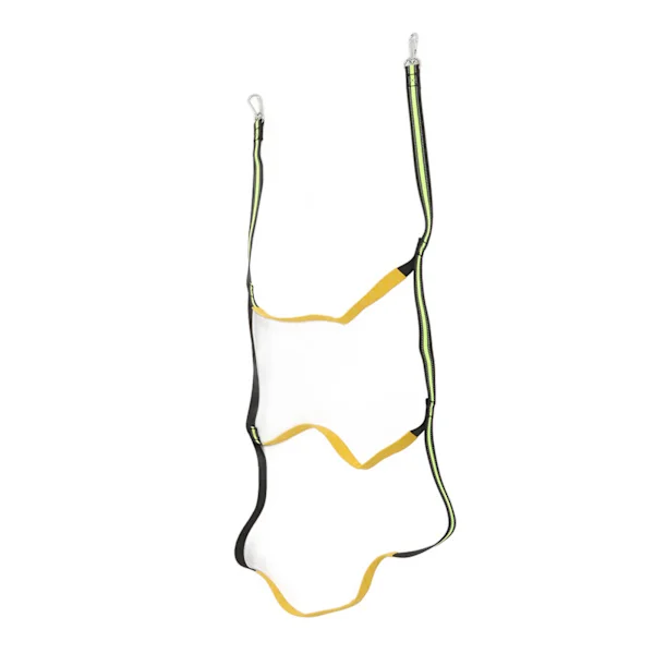 Boat Marine Rope Ladder Boarding Rope Ladder for Inflatable Boat Kayak Motorboat Canoe Fluorescent Green 3 Steps